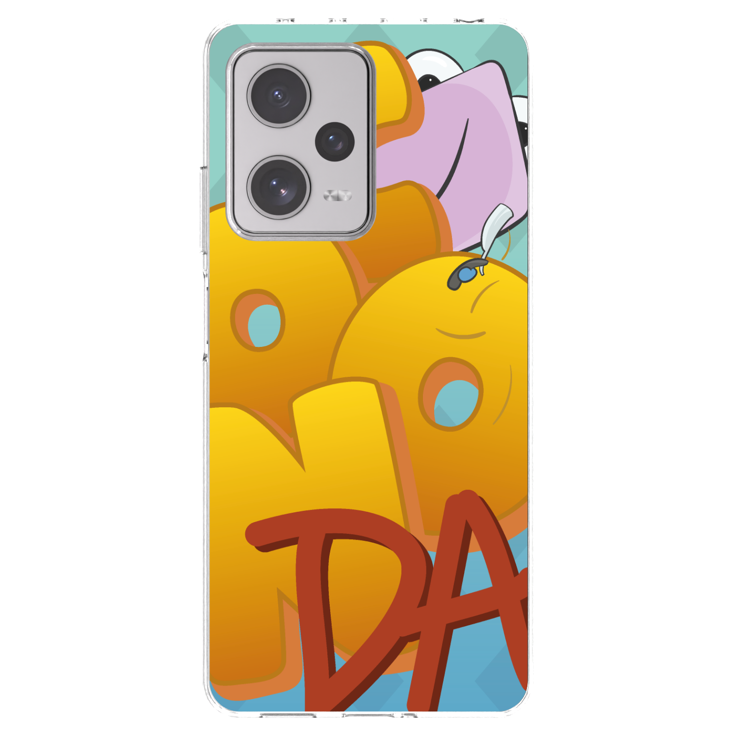 Picasee silikónový prehľadný obal pre Xiaomi Redmi Note 12 Pro+ 5G - Obří COONDA