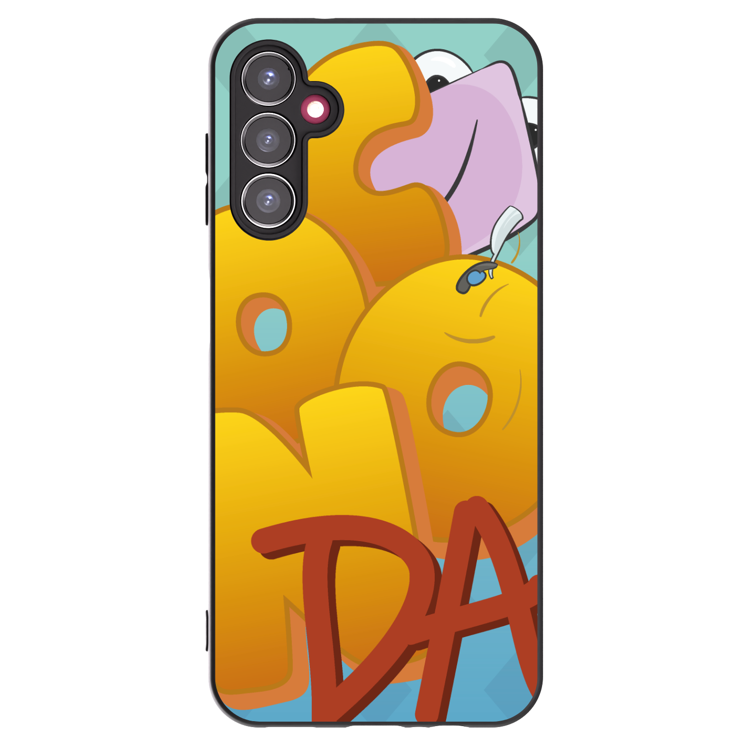 Picasee silikónový čierny obal pre Samsung Galaxy A14 5G A146P - Obří COONDA