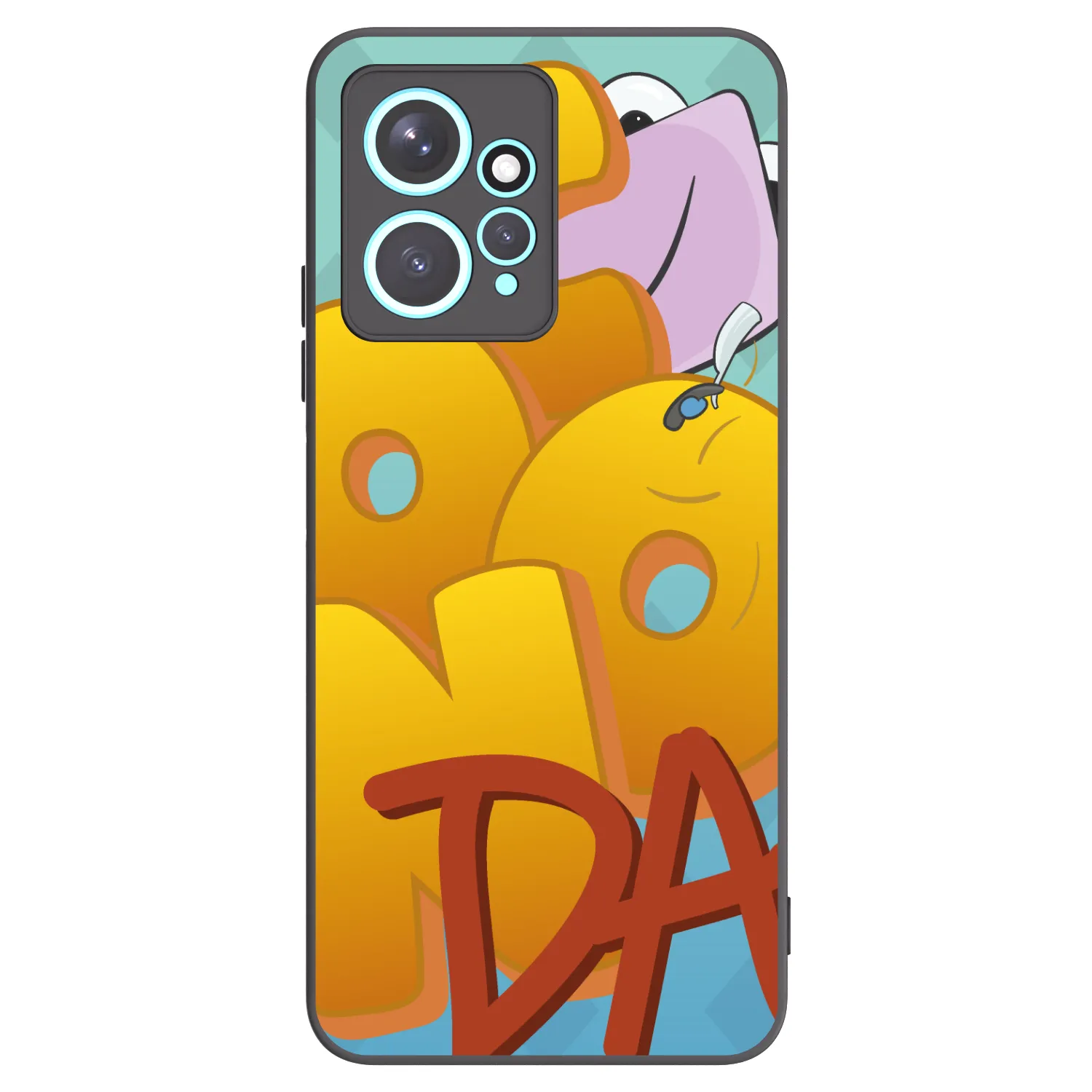 Picasee silikónový čierny obal pre Xiaomi Redmi Note 12 4G - Obří COONDA
