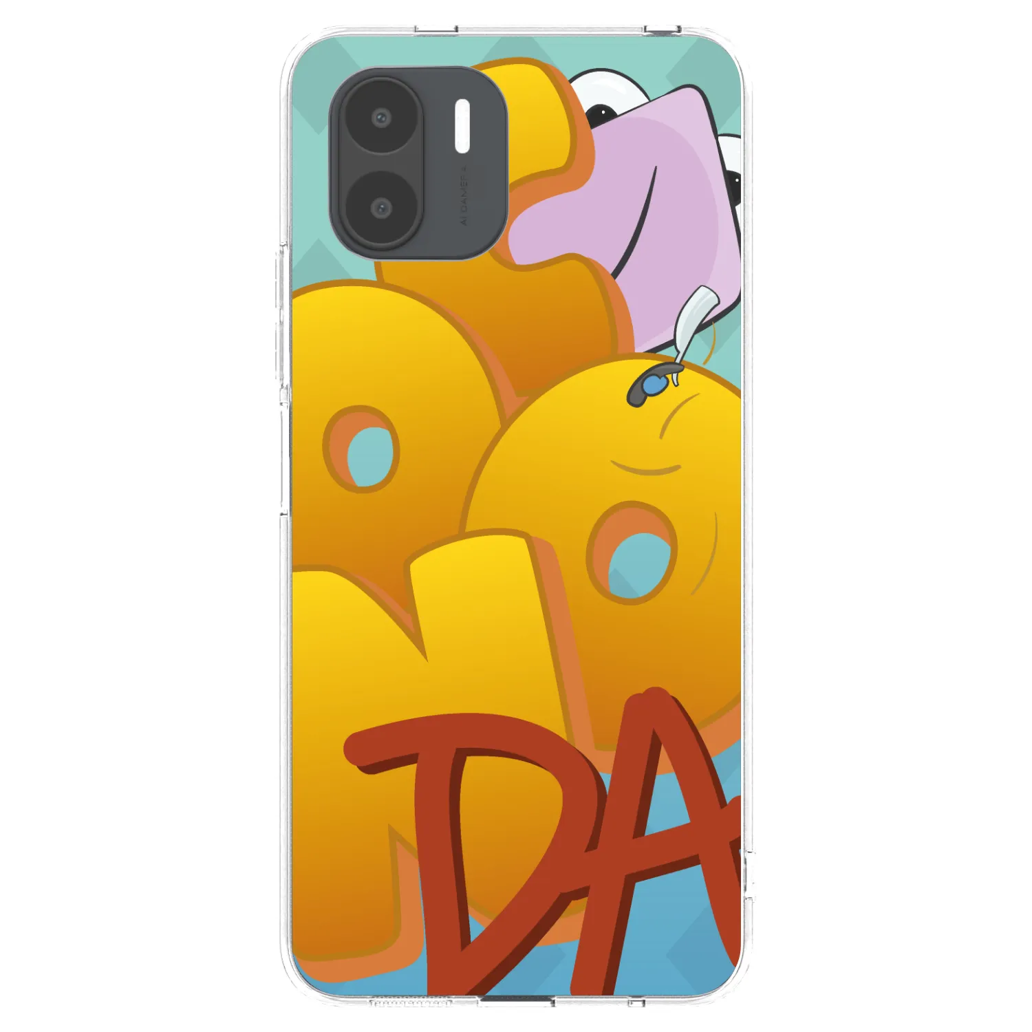 Picasee silikónový prehľadný obal pre Xiaomi Redmi A2 - Obří COONDA