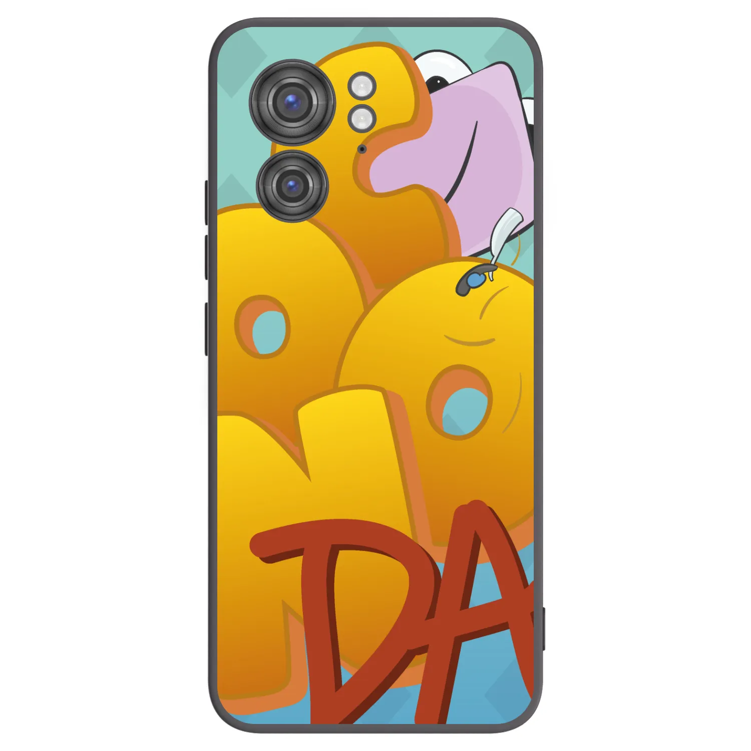 Picasee silikónový čierny obal pre Motorola Edge 40 - Obří COONDA