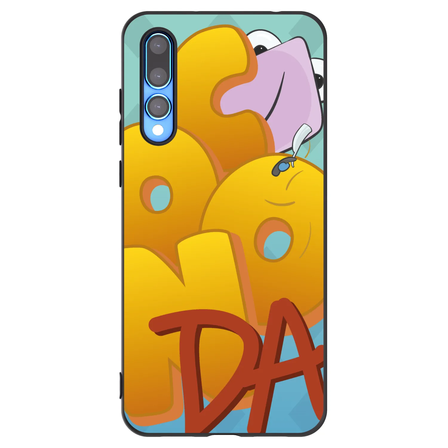 Picasee silikónový čierny obal pre Huawei P20 Pro - Obří COONDA