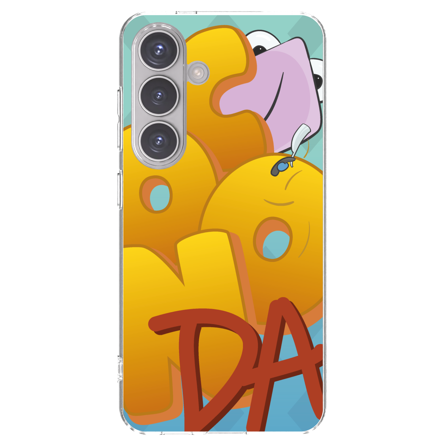 Picasee silikónový prehľadný obal pre Samsung Galaxy S24 S921B 5G - Obří COONDA