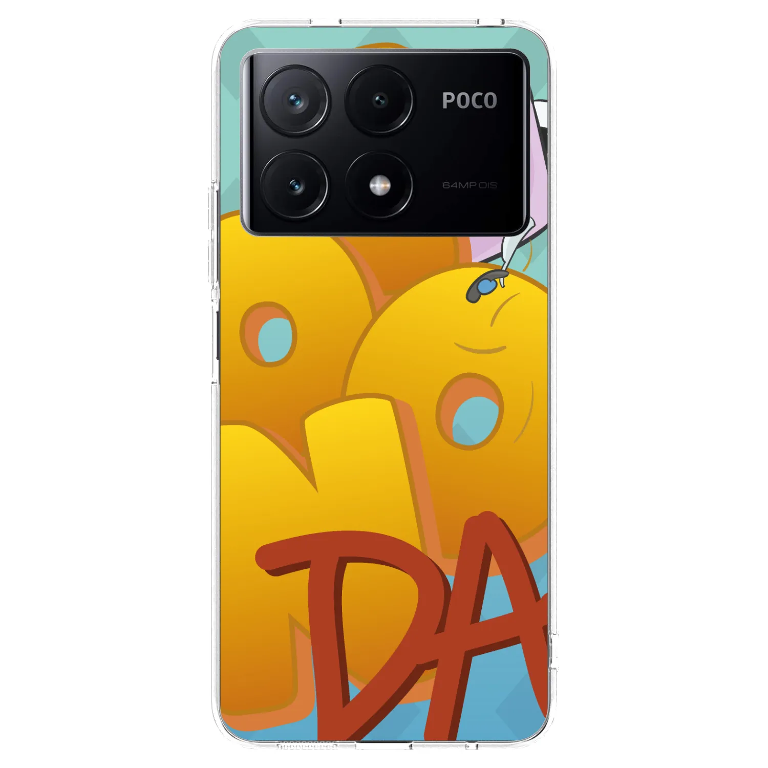 Picasee silikónový prehľadný obal pre Xiaomi Poco X6 Pro - Obří COONDA