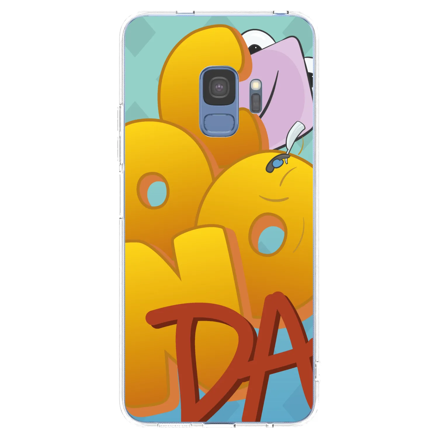 Picasee silikónový prehľadný obal pre Samsung Galaxy S9 G960F - Obří COONDA