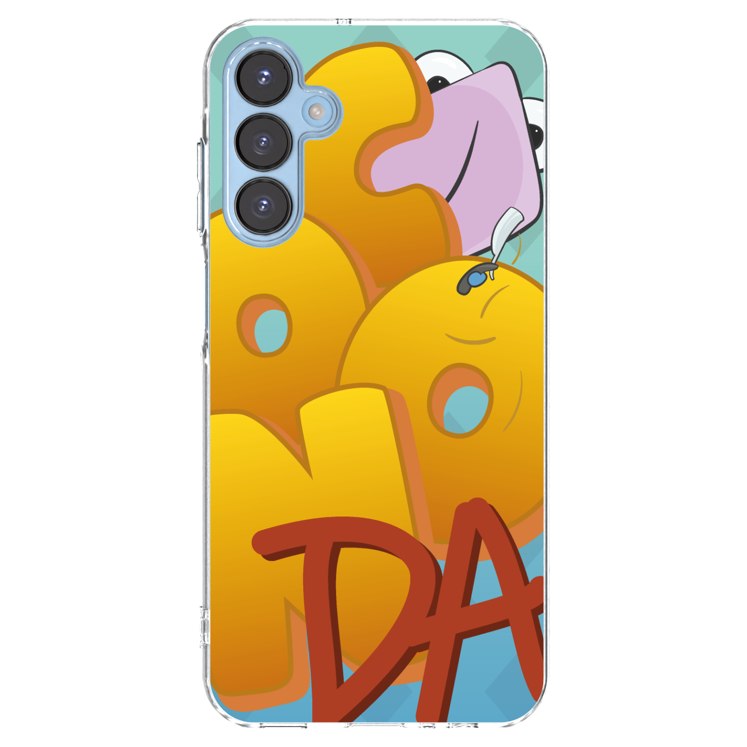Picasee silikónový prehľadný obal pre Samsung Galaxy A15 A156B 5G - Obří COONDA