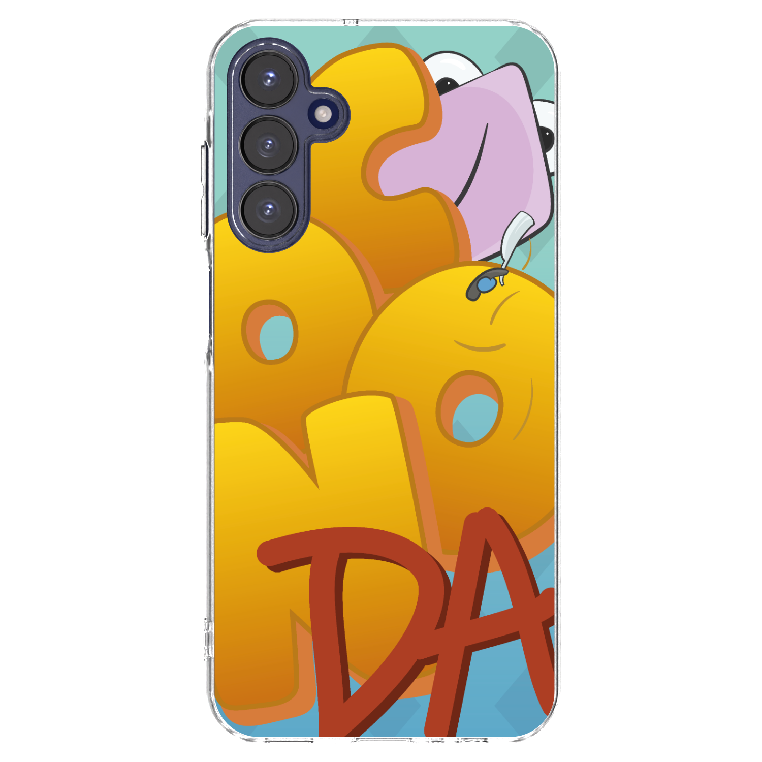 Picasee silikónový prehľadný obal pre Samsung Galaxy A15 A155F 4G - Obří COONDA