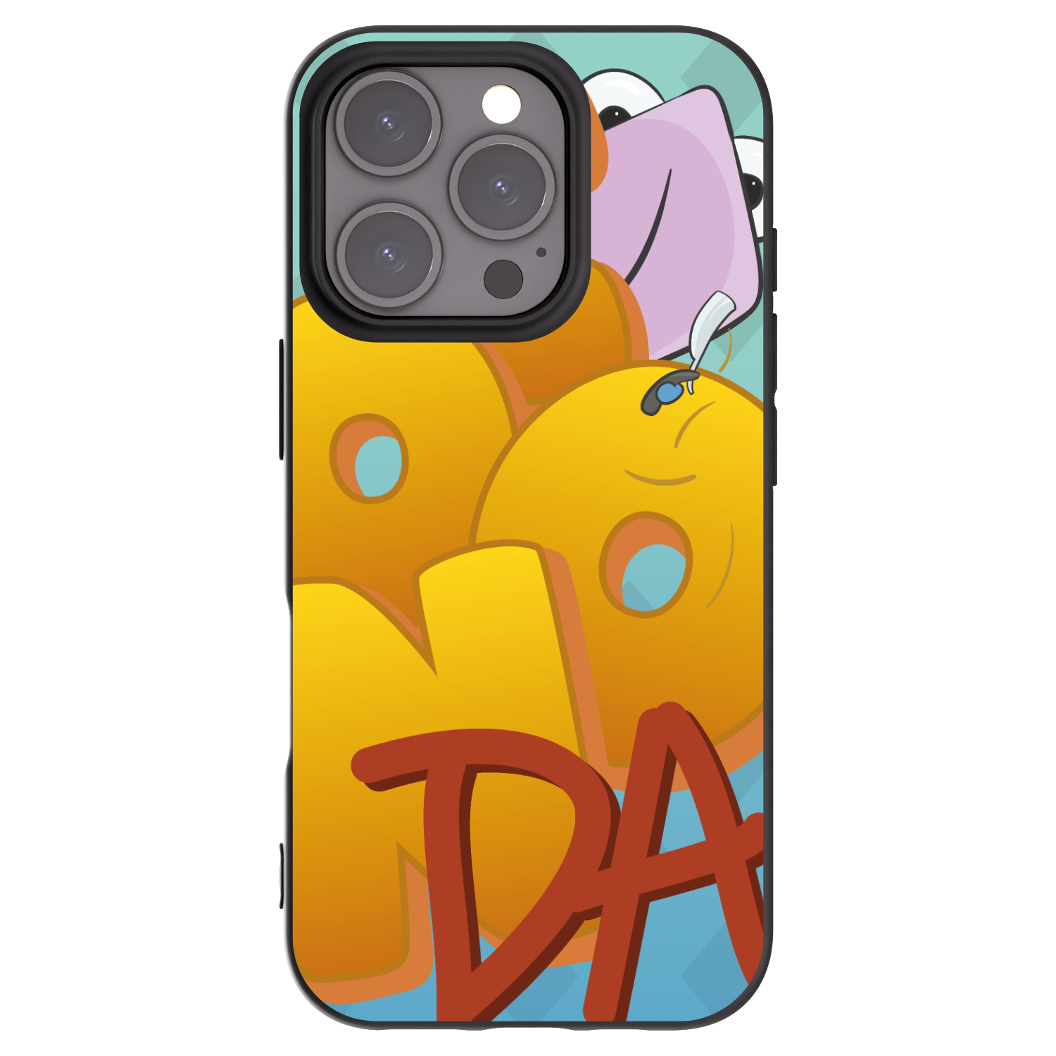 Picasee silikónový čierny obal pre Apple iPhone 16 Pro - Obří COONDA