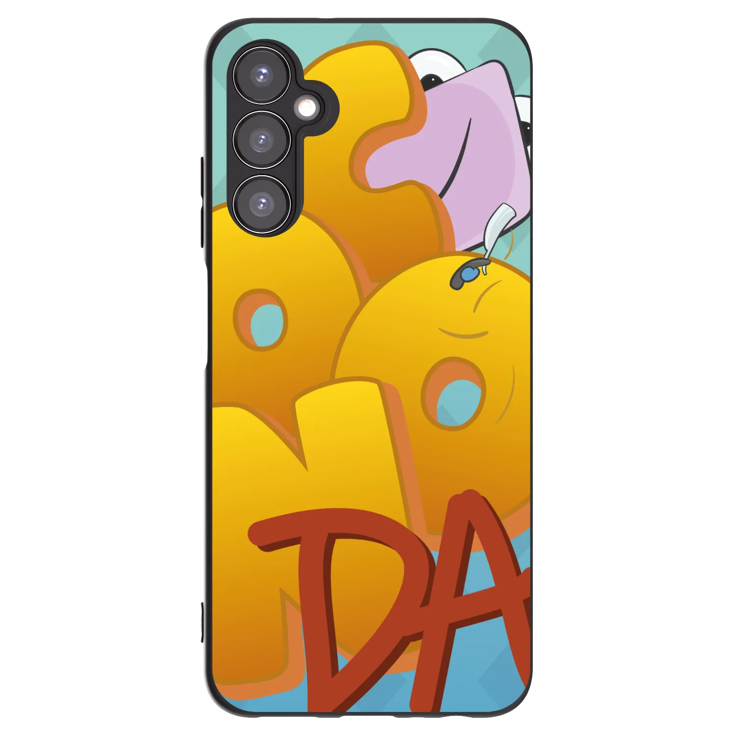 Picasee silikónový čierny obal pre Samsung Galaxy A05s A057G - Obří COONDA