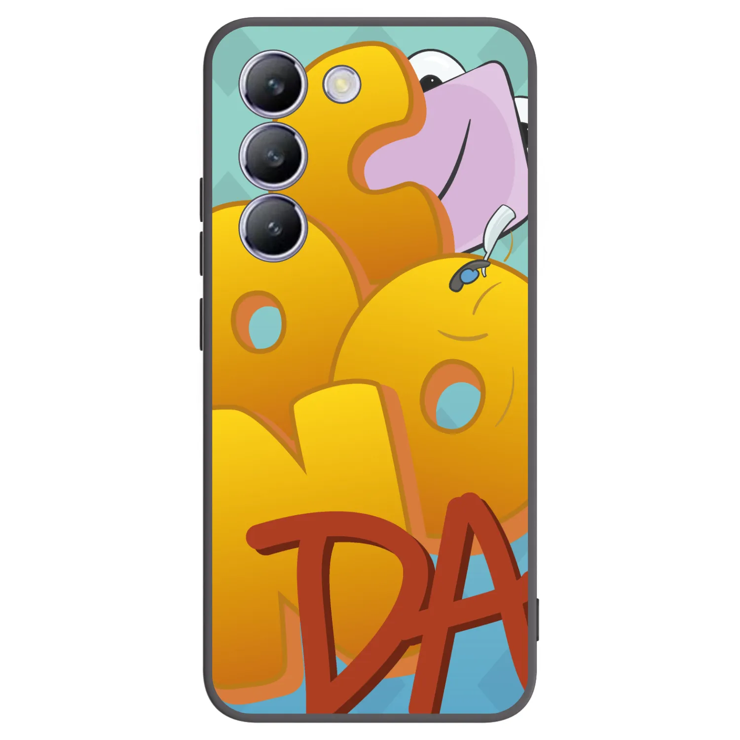 Picasee silikónový čierny obal pre Vivo V40 SE 5G - Obří COONDA