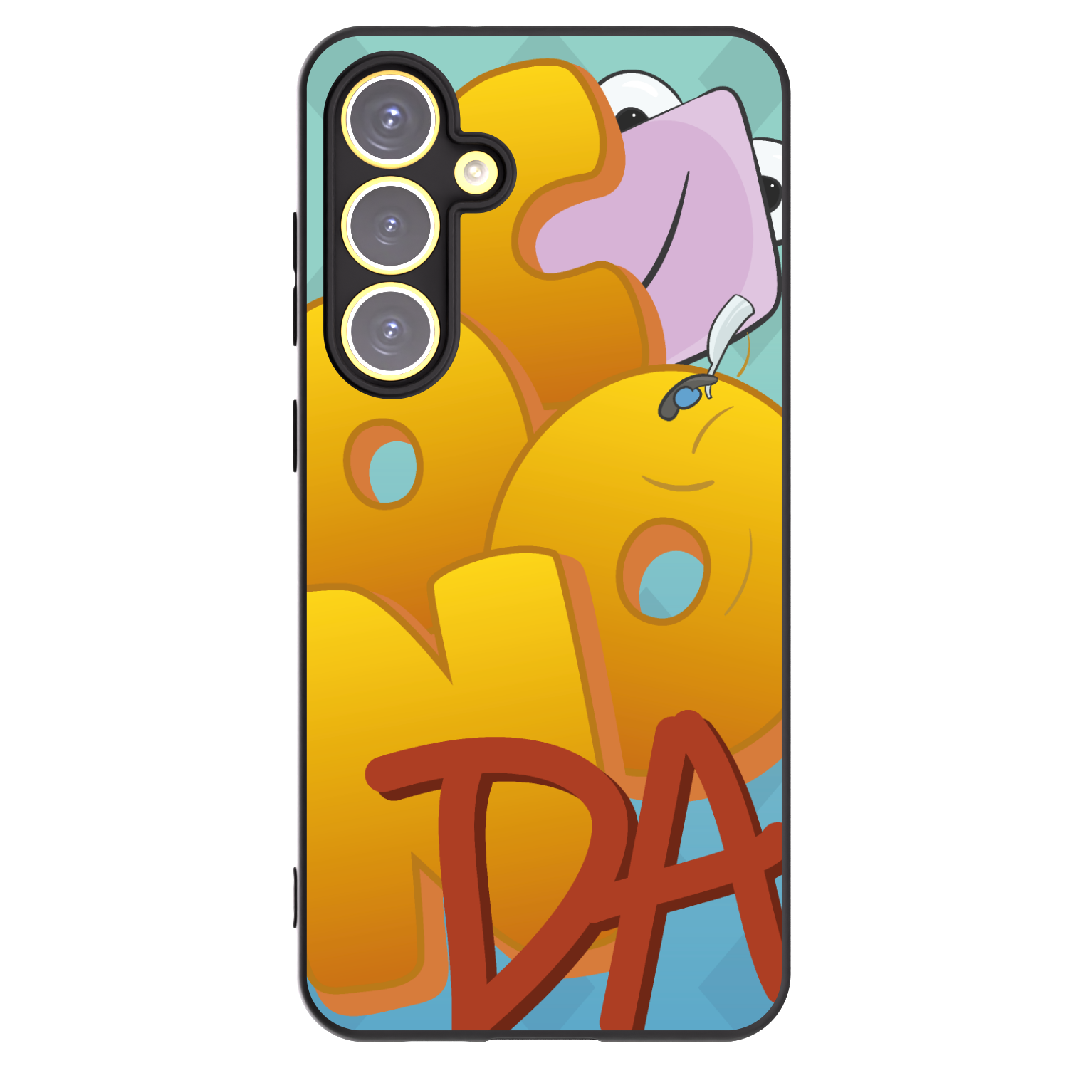 Picasee silikónový čierny obal pre Samsung Galaxy S24 FE S721B - Obří COONDA