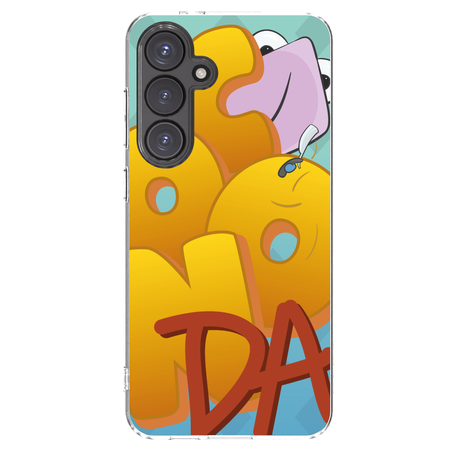 Picasee silikónový prehľadný obal pre Samsung Galaxy S24 FE S721B - Obří COONDA