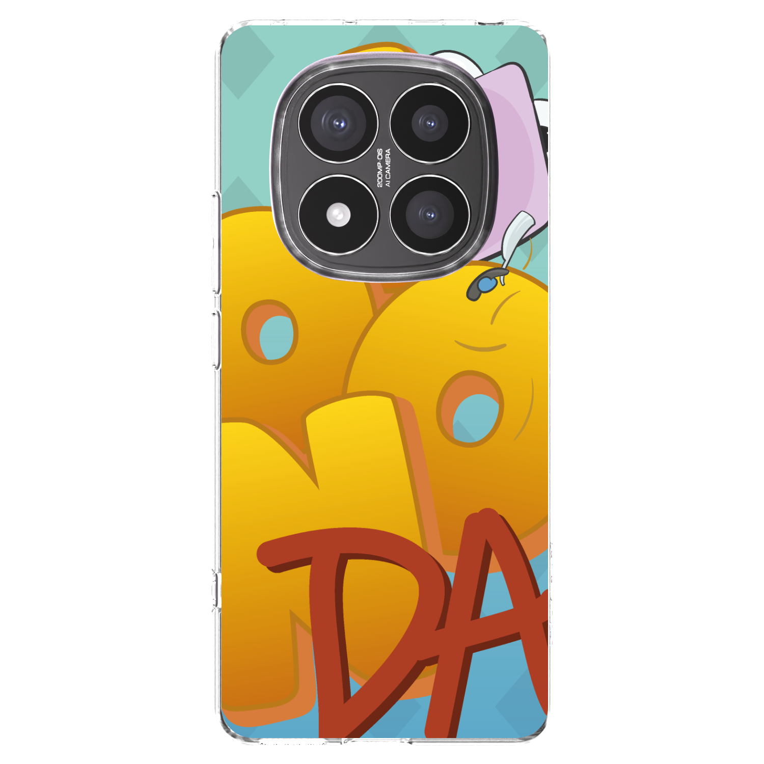 Picasee silikónový prehľadný obal pre Xiaomi Redmi Note 14 Pro+ 5G - Obří COONDA