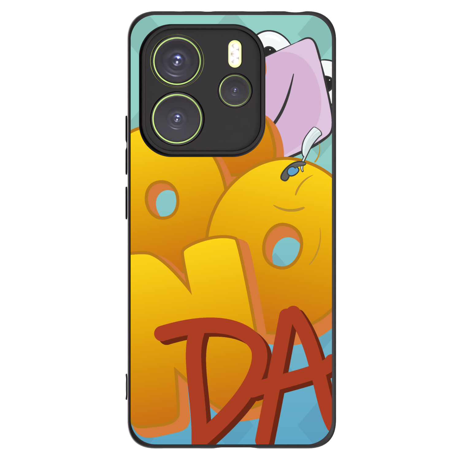 Picasee silikónový čierny obal pre Xiaomi Redmi Note 14 4G - Obří COONDA