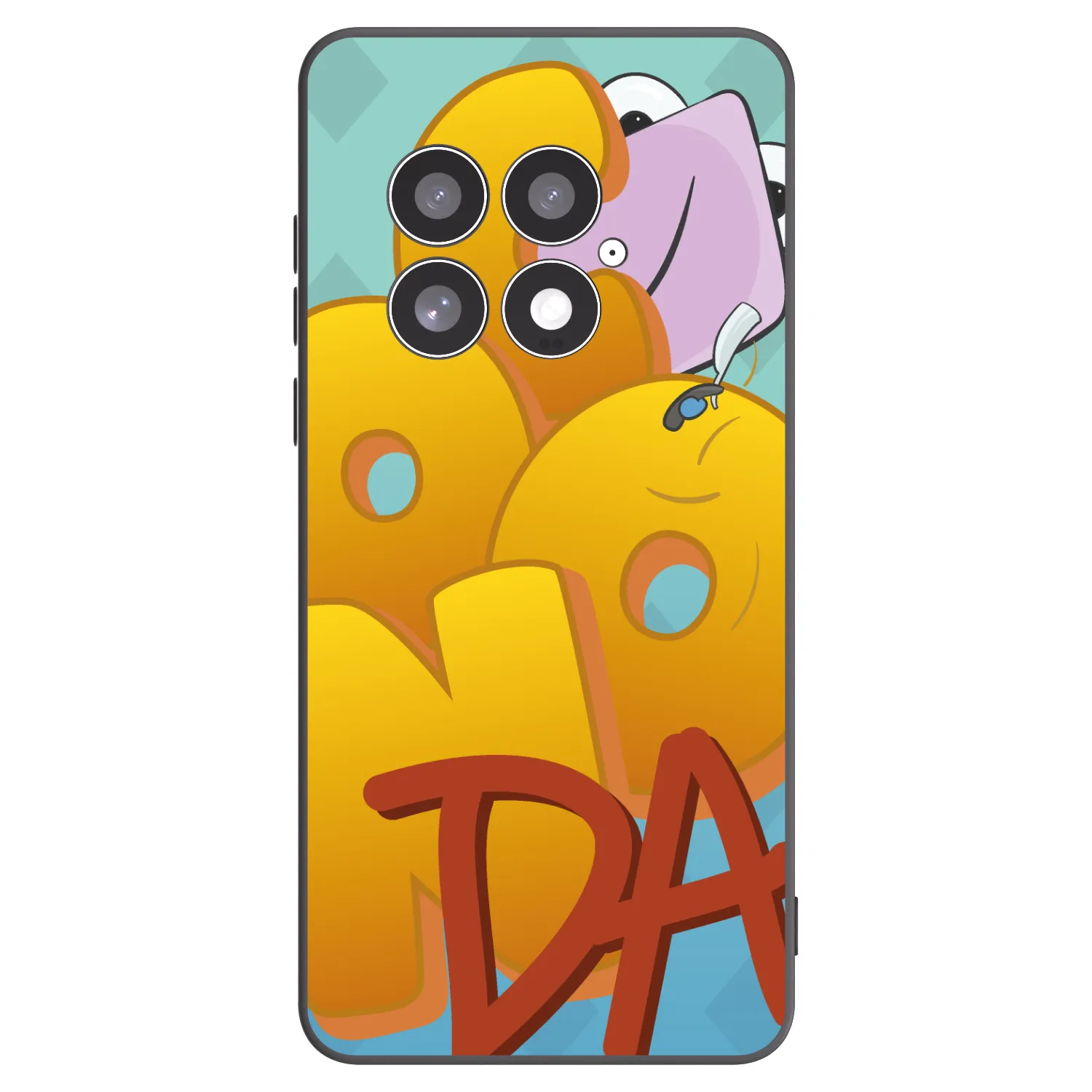 Picasee silikónový čierny obal pre OnePlus 13 5G - Obří COONDA