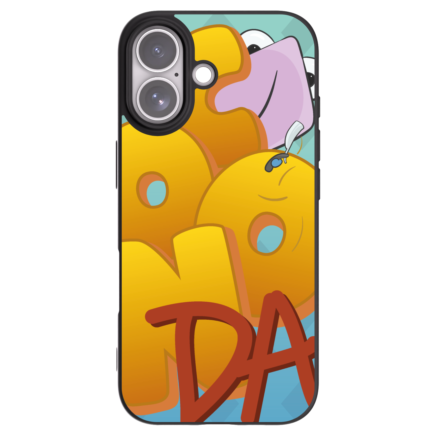 Picasee silikónový čierny obal pre Apple iPhone 17 - Obří COONDA