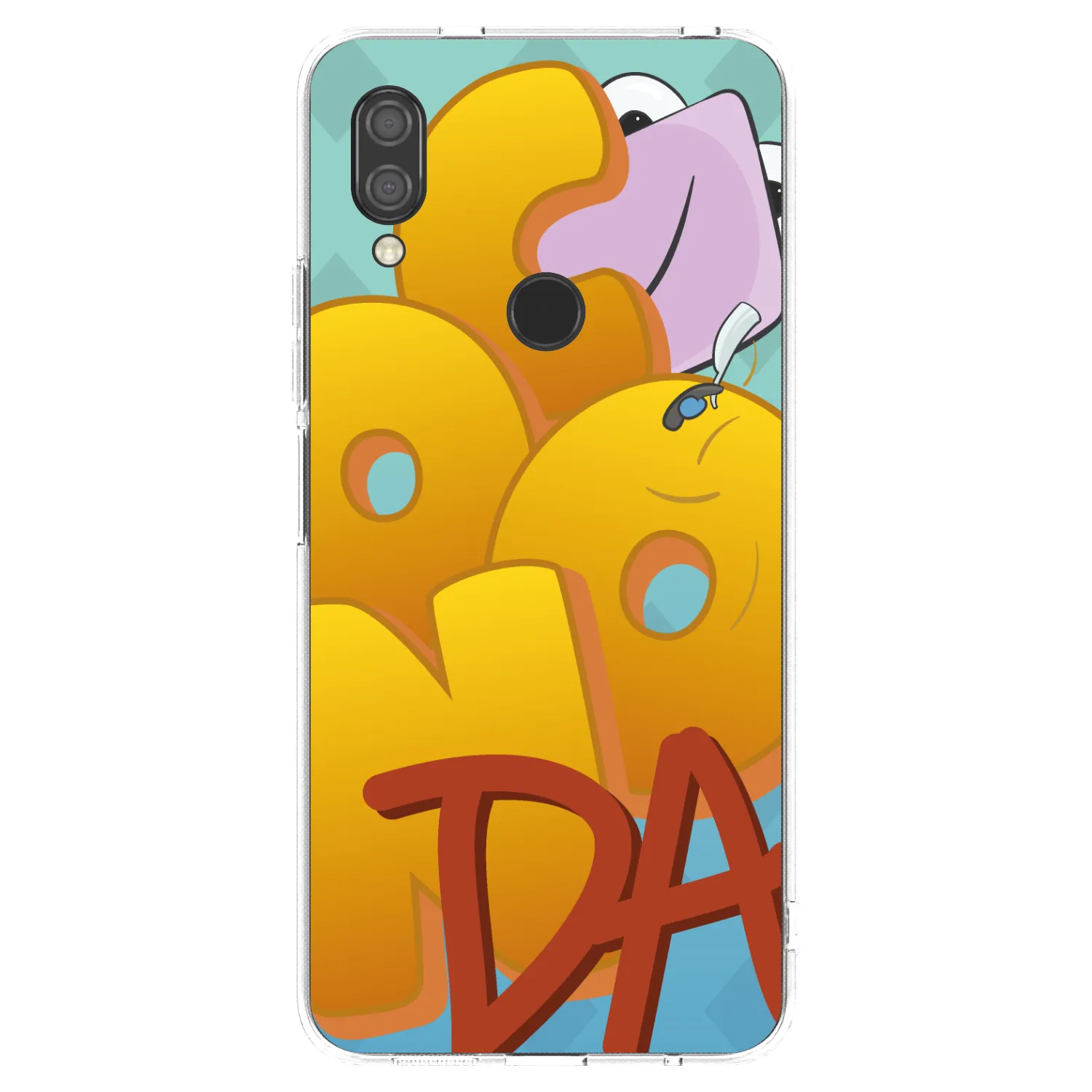 Picasee silikónový prehľadný obal pre Xiaomi Redmi 7 - Obří COONDA