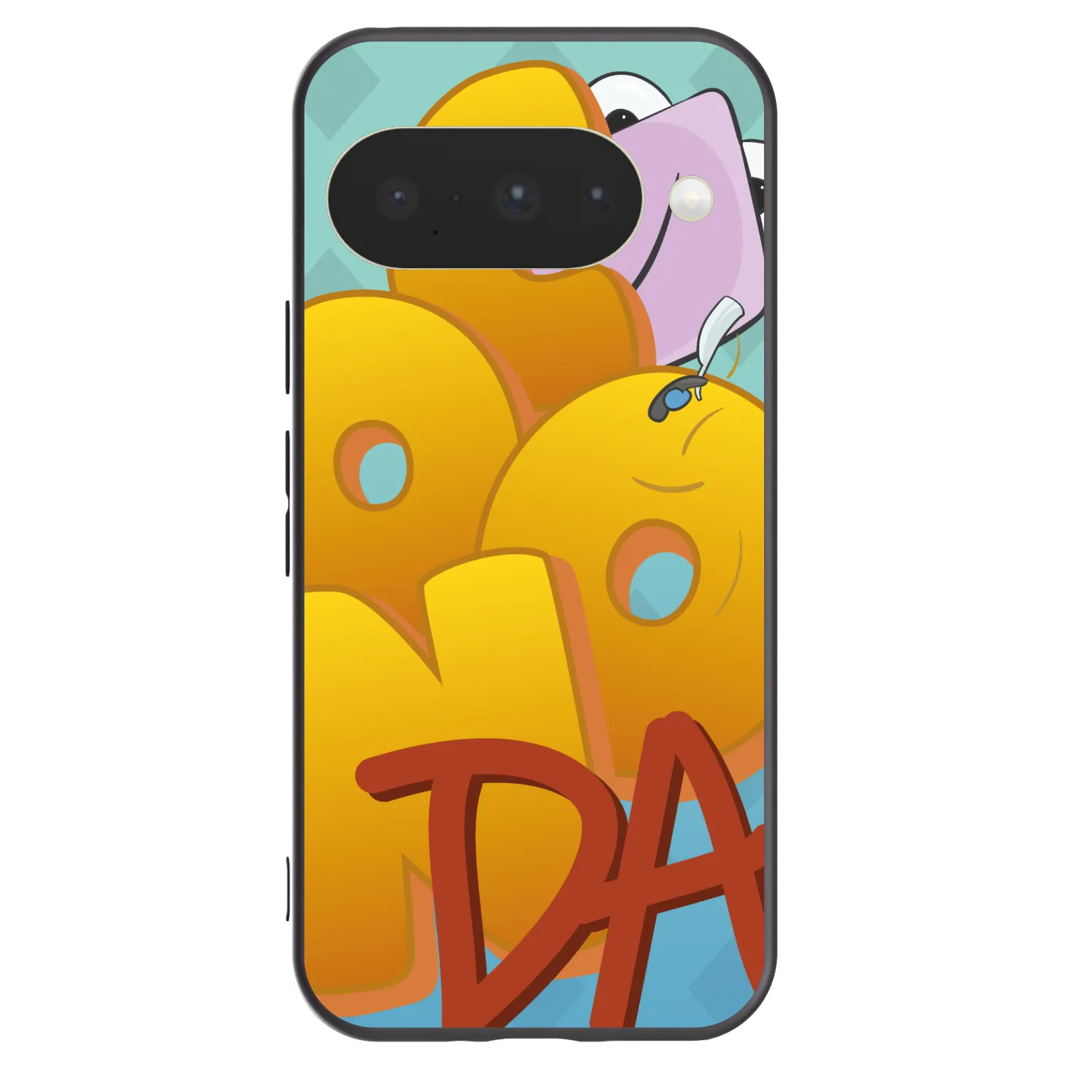 Picasee silikónový čierny obal pre Google Pixel 10 - Obří COONDA