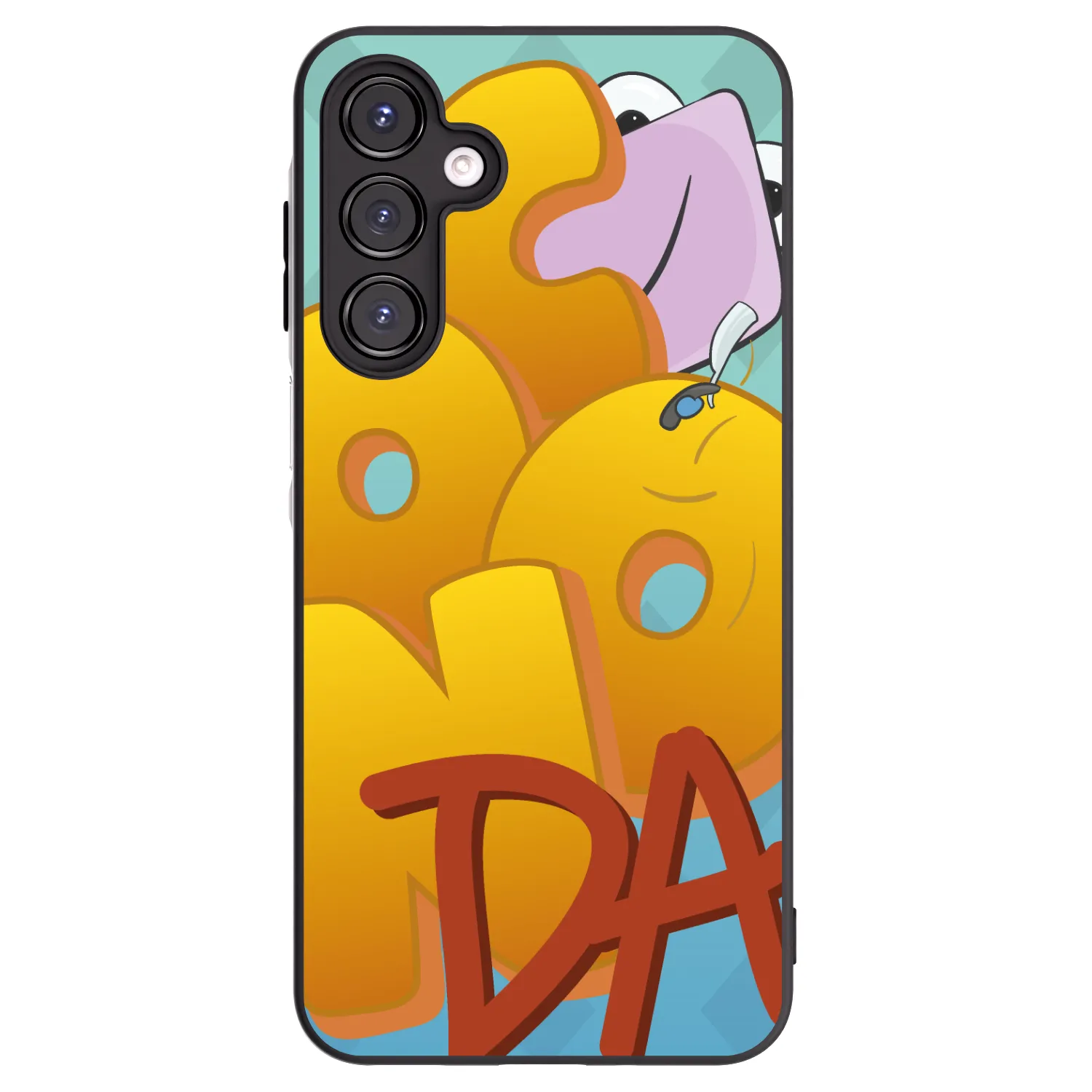 Picasee silikónový čierny obal pre Samsung Galaxy A16 4G - Obří COONDA
