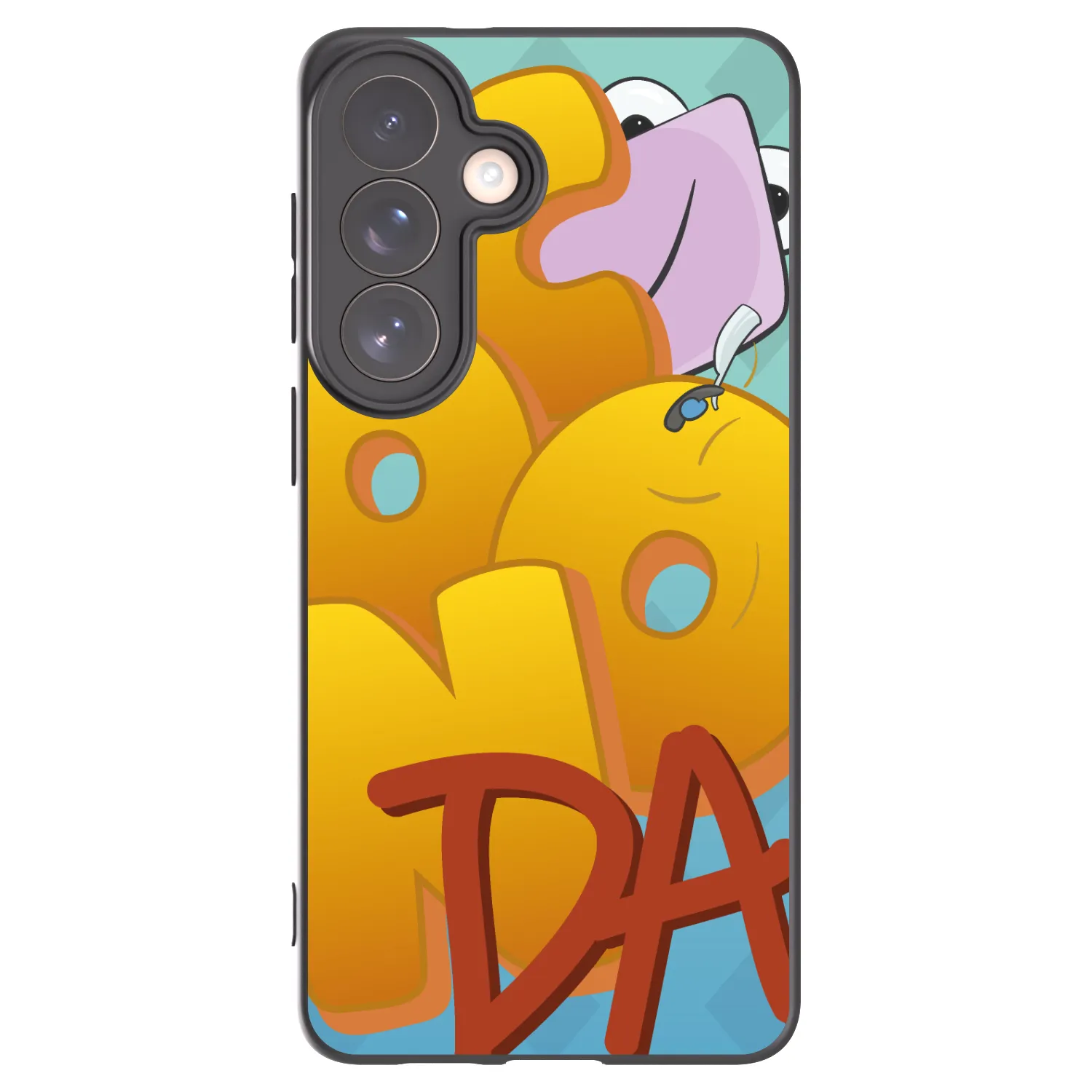Picasee silikónový čierny obal pre Samsung Galaxy S26+ - Obří COONDA
