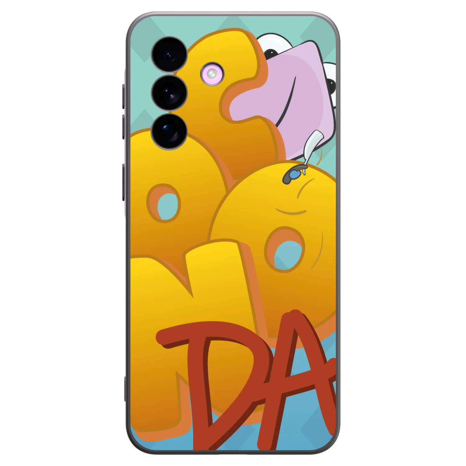 Picasee silikónový čierny obal pre Samsung Galaxy A57 5G - Obří COONDA