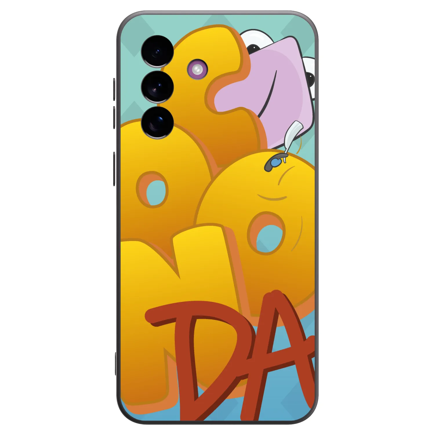 Picasee silikónový čierny obal pre Samsung Galaxy A37 - Obří COONDA