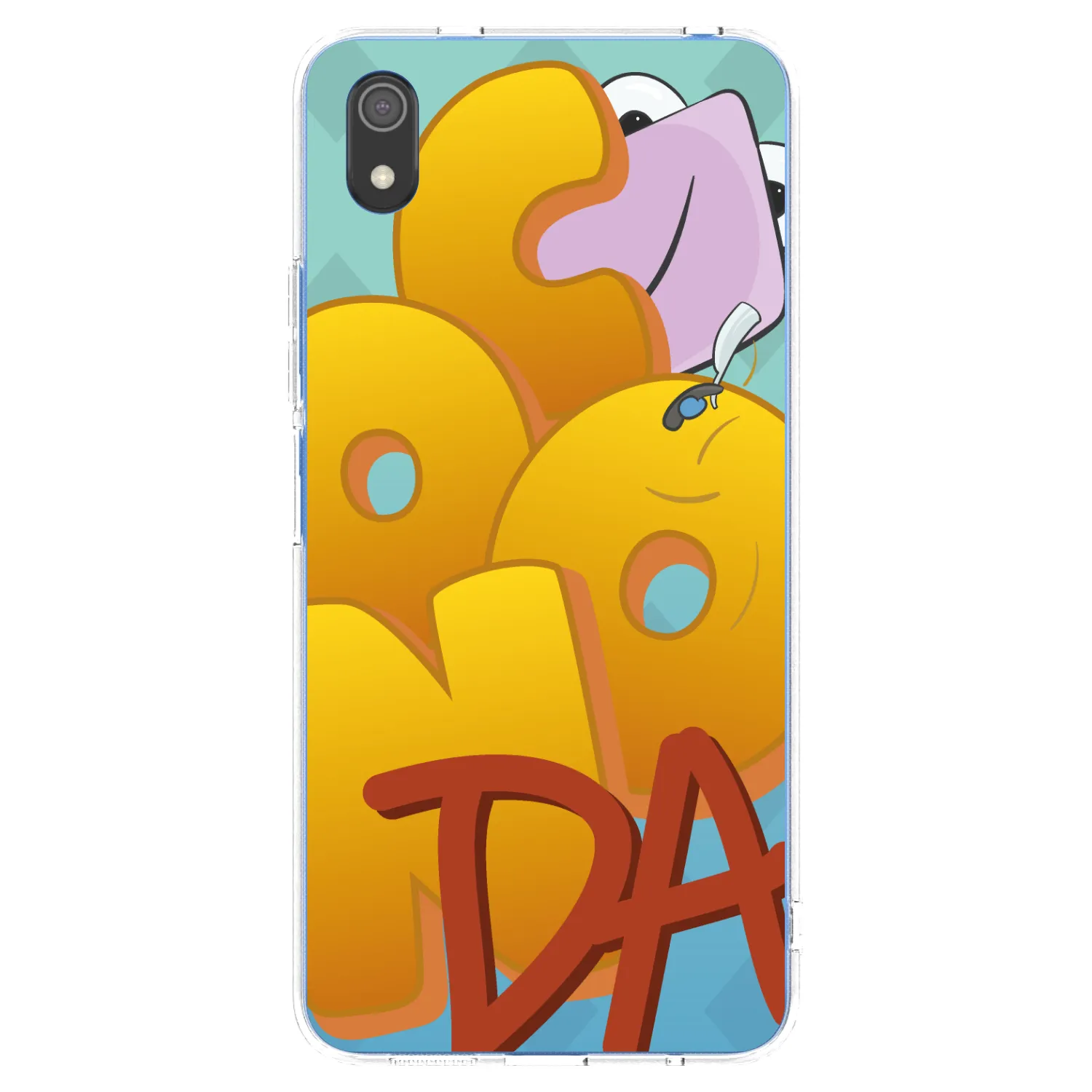 Picasee silikónový prehľadný obal pre Xiaomi Redmi 7A - Obří COONDA
