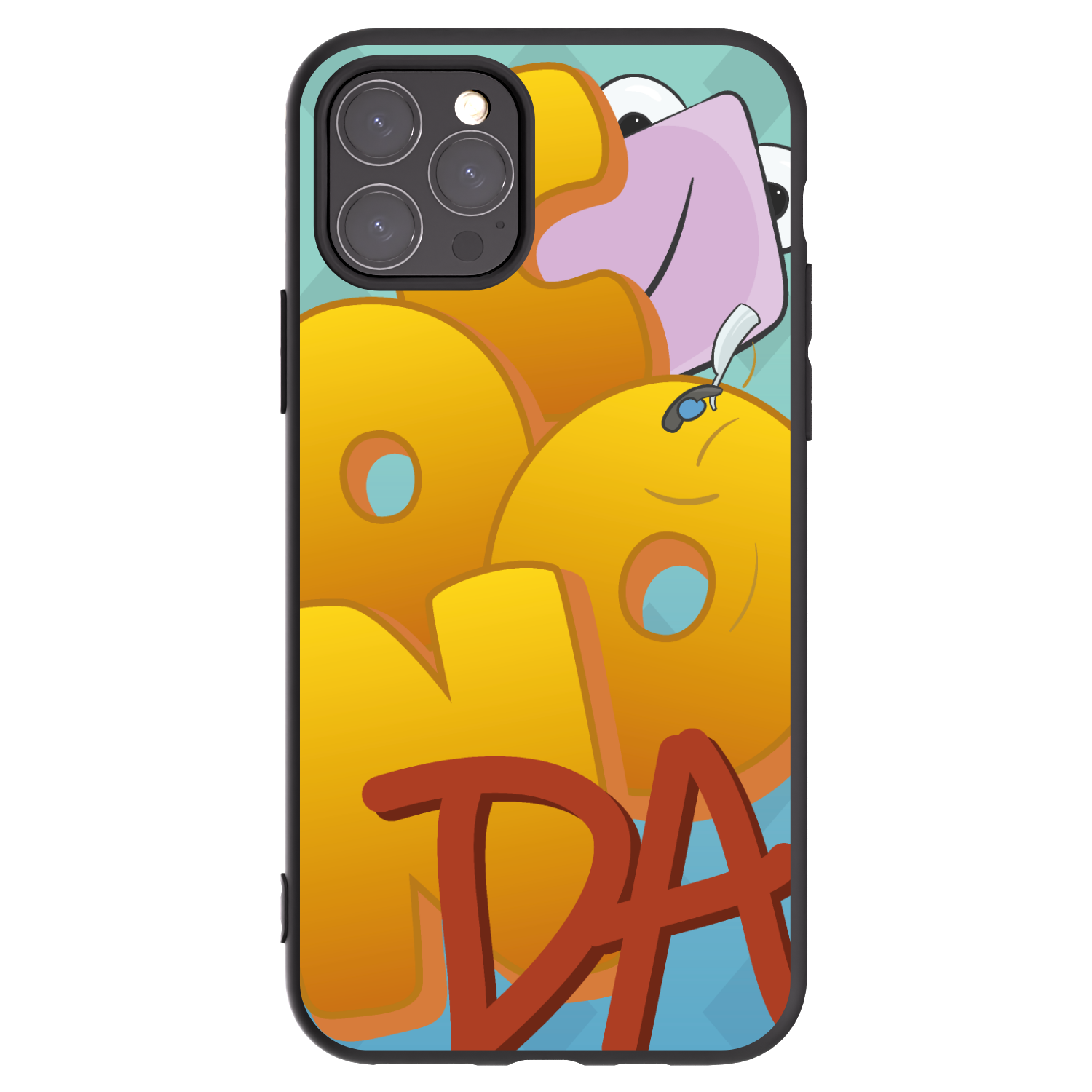 Picasee silikónový čierny obal pre Apple iPhone 11 Pro - Obří COONDA