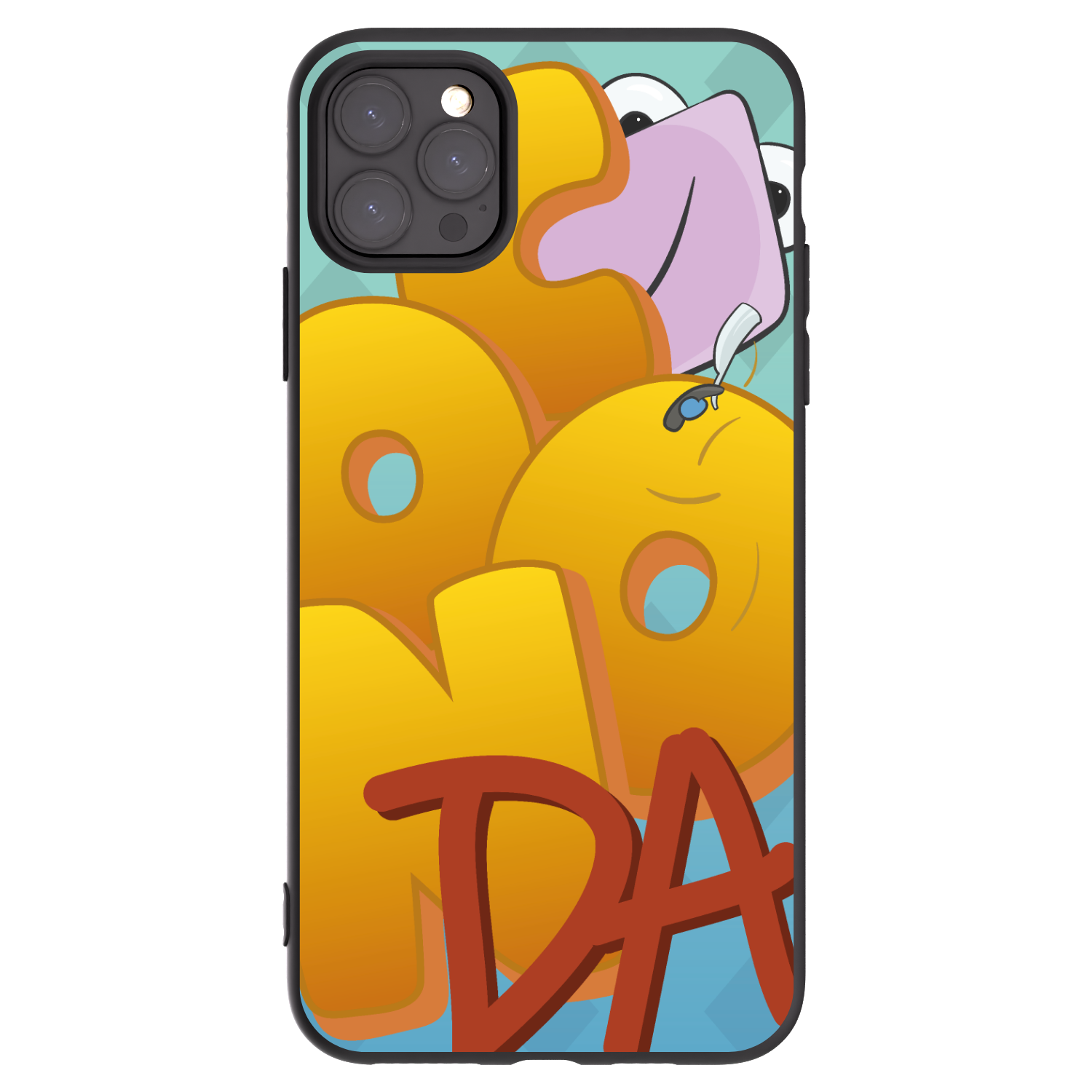 Picasee silikónový čierny obal pre Apple iPhone 11 Pro Max - Obří COONDA