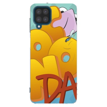Picasee silikónový prehľadný obal pre Samsung Galaxy A12 A125F - Obří COONDA
