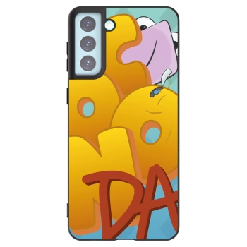 Picasee silikónový čierny obal pre Samsung Galaxy S21+ 5G G996F - Obří COONDA
