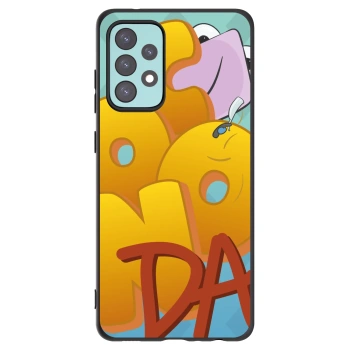 Picasee silikónový čierny obal pre Samsung Galaxy A72 A725F - Obří COONDA