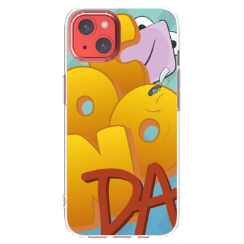 Picasee silikónový prehľadný obal pre Apple iPhone 13 - Obří COONDA