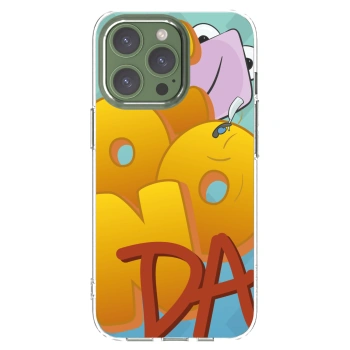 Picasee silikónový prehľadný obal pre Apple iPhone 13 Pro - Obří COONDA