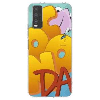 Picasee silikónový prehľadný obal pre Vivo Y20s - Obří COONDA