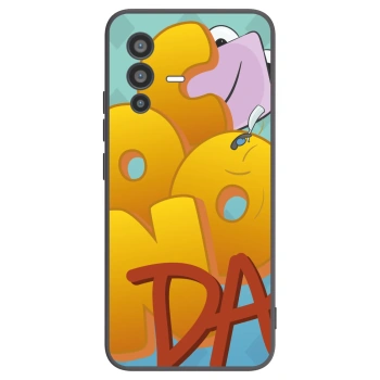 Picasee silikónový čierny obal pre Vivo V23 5G - Obří COONDA