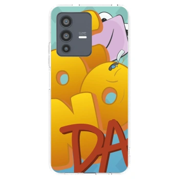 Picasee silikónový prehľadný obal pre Vivo V23 5G - Obří COONDA