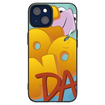 Picasee silikónový čierny obal pre Apple iPhone 14 - Obří COONDA