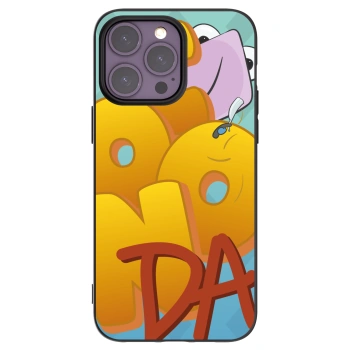 Picasee silikónový čierny obal pre Apple iPhone 14 Pro Max - Obří COONDA