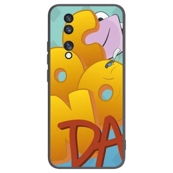 Picasee silikónový čierny obal pre Honor 70 - Obří COONDA