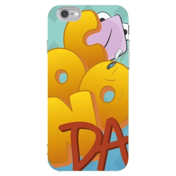 Picasee silikónový prehľadný obal pre Apple iPhone 6/6S - Obří COONDA