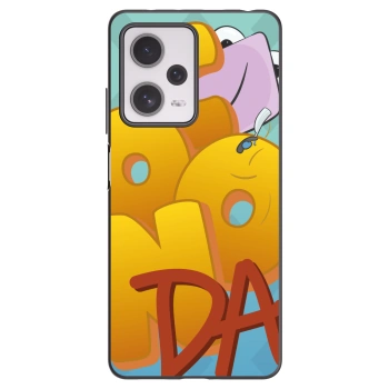 Picasee silikónový čierny obal pre Xiaomi Redmi Note 12 Pro+ 5G - Obří COONDA