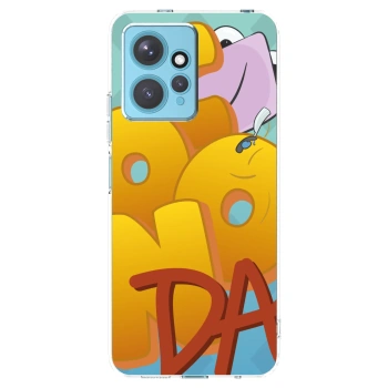 Picasee silikónový prehľadný obal pre Xiaomi Redmi Note 12 4G - Obří COONDA