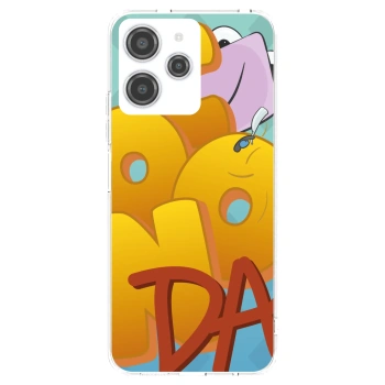 Picasee silikónový prehľadný obal pre Xiaomi Redmi 12 4G - Obří COONDA
