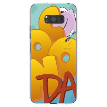 Picasee silikónový prehľadný obal pre Samsung Galaxy S8 G950F - Obří COONDA