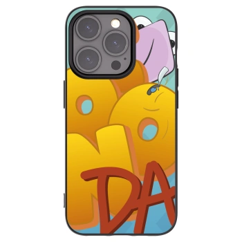 Picasee silikónový čierny obal pre Apple iPhone 15 Pro - Obří COONDA