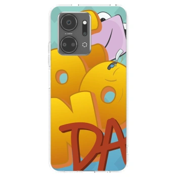 Picasee silikónový prehľadný obal pre Honor X7a - Obří COONDA