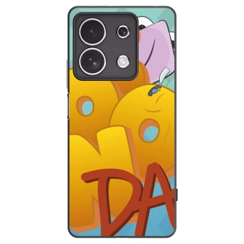Picasee silikónový čierny obal pre Xiaomi Redmi Note 13 4G - Obří COONDA