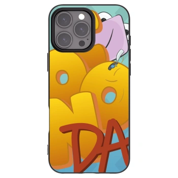 Picasee silikónový čierny obal pre Apple iPhone 16 Pro Max - Obří COONDA