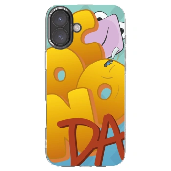 Picasee silikónový prehľadný obal pre Apple iPhone 16 Plus - Obří COONDA